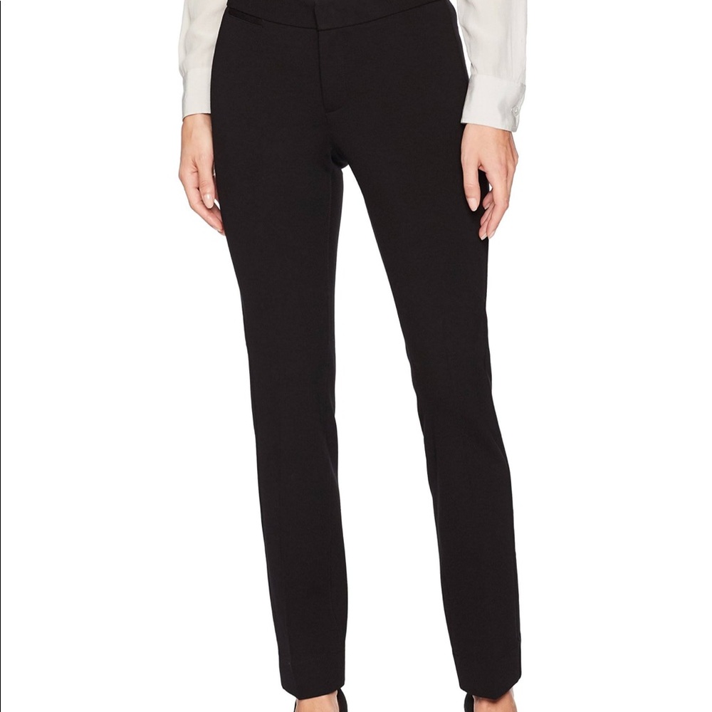 NYDJ Black Trousers, 2/S Stretch Knit